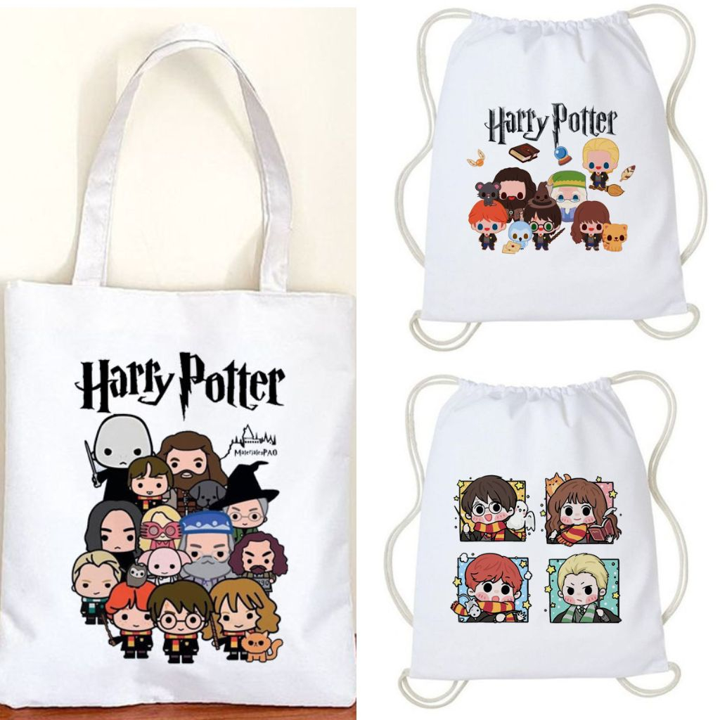 Harry potter hot sale string bag