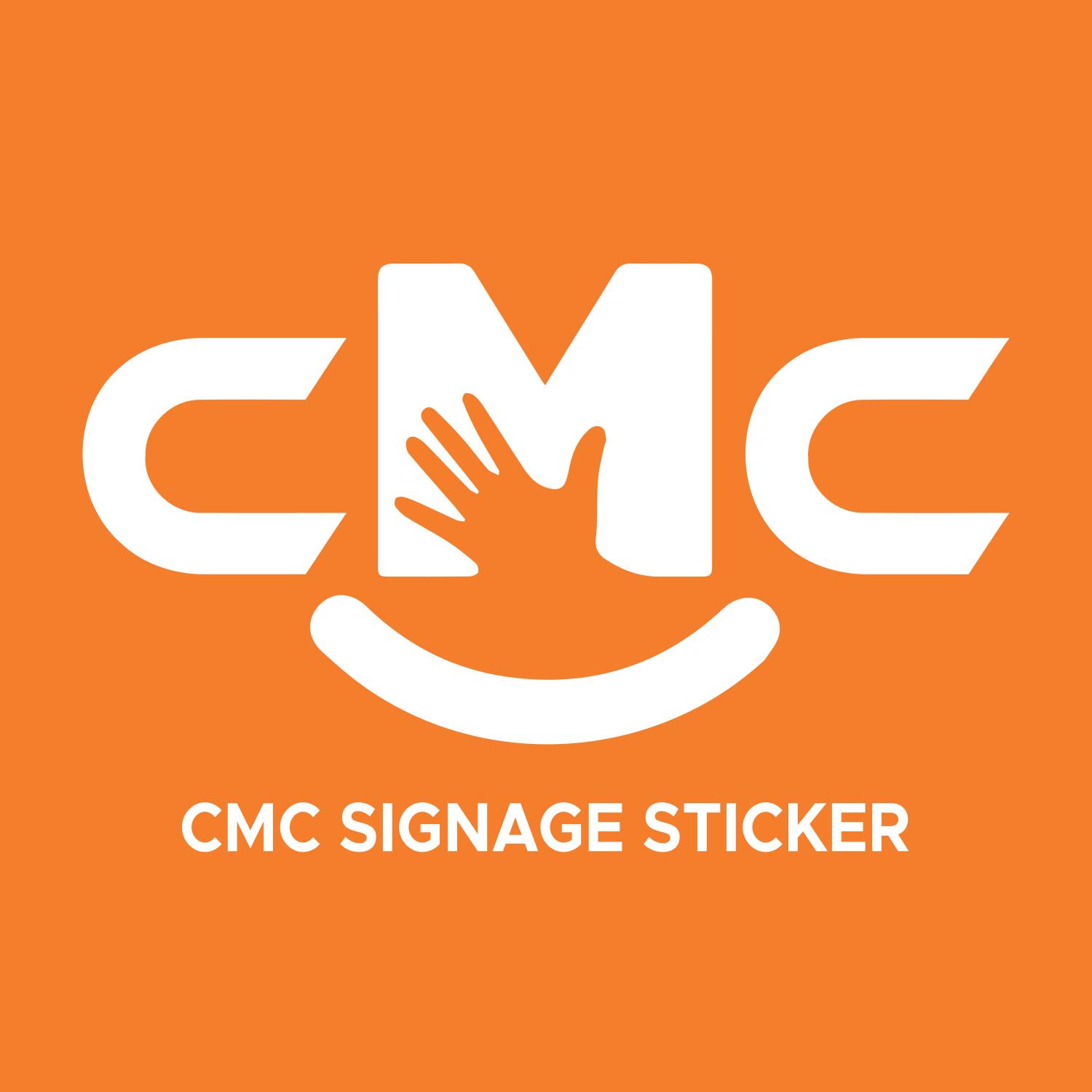 CMC Signage Sticker, Online Shop | Shopee Malaysia