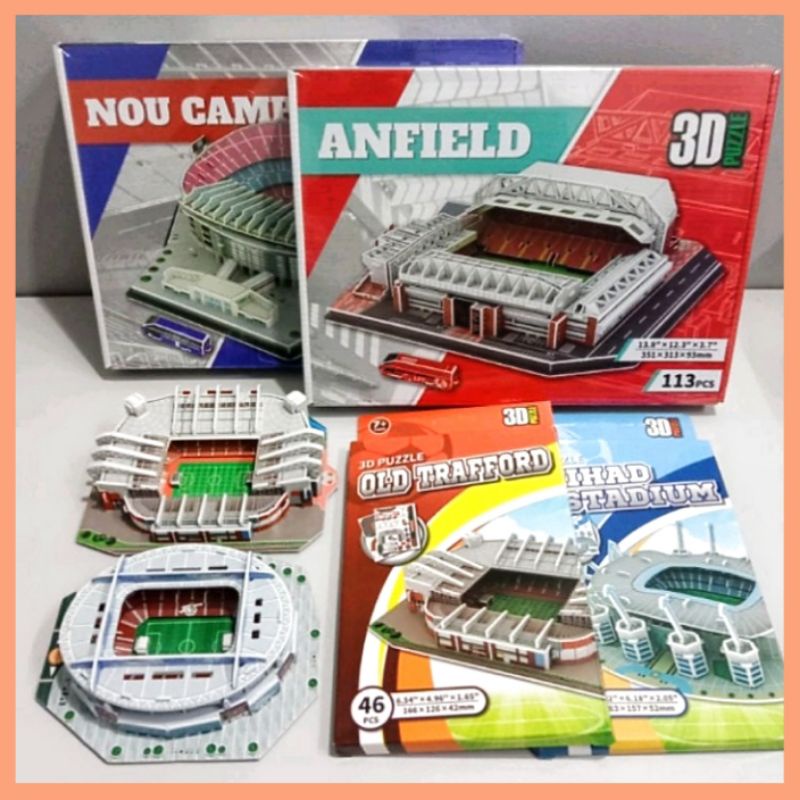 Man utd best sale 3d puzzle