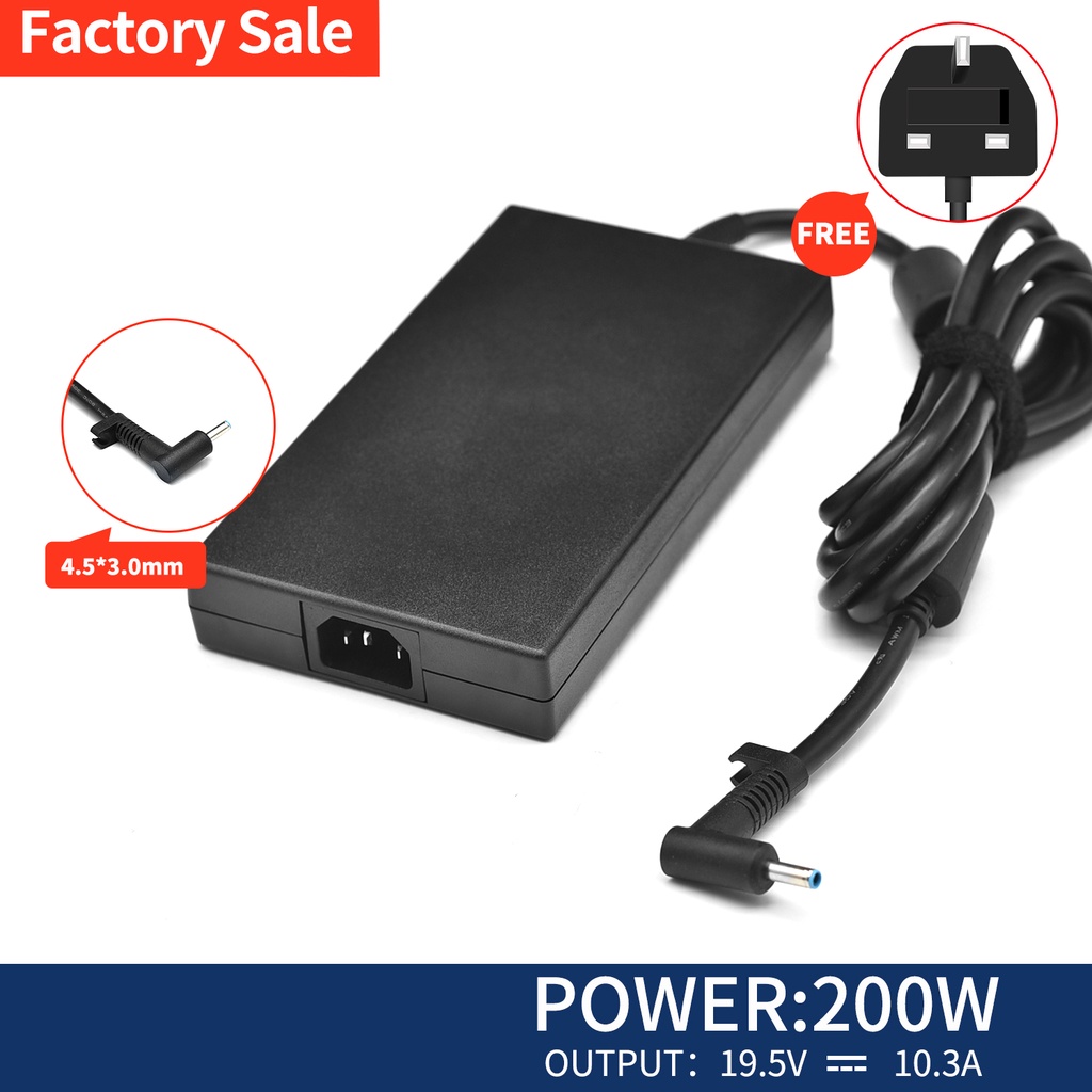 19.5V 10.3A 200W Laptop Adapter Power Supply for HP ZBook 17 G5 HP OME –  Helpers Lab