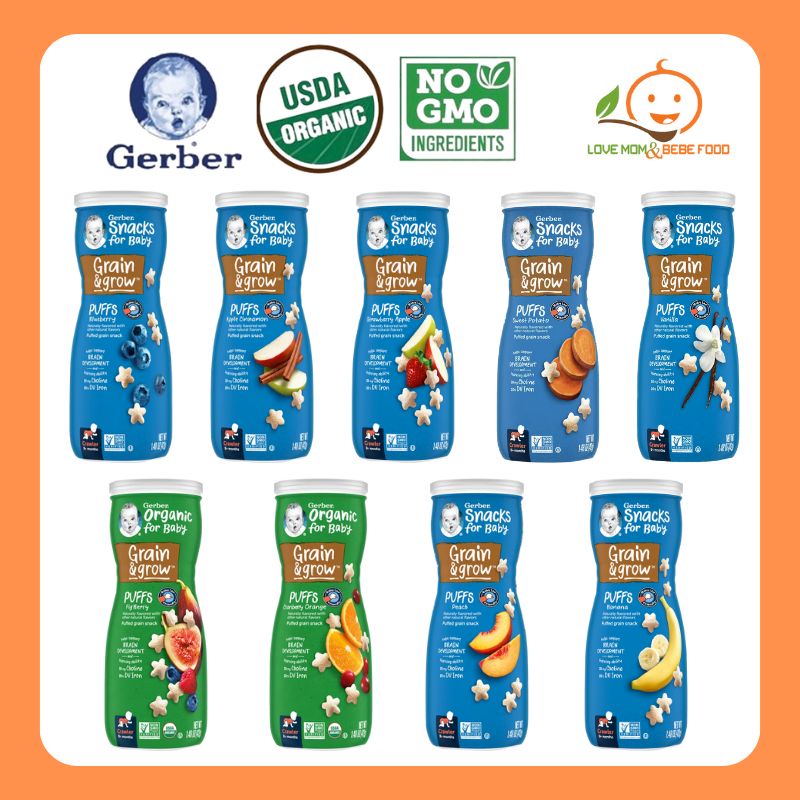 Gerber best sale organic snacks