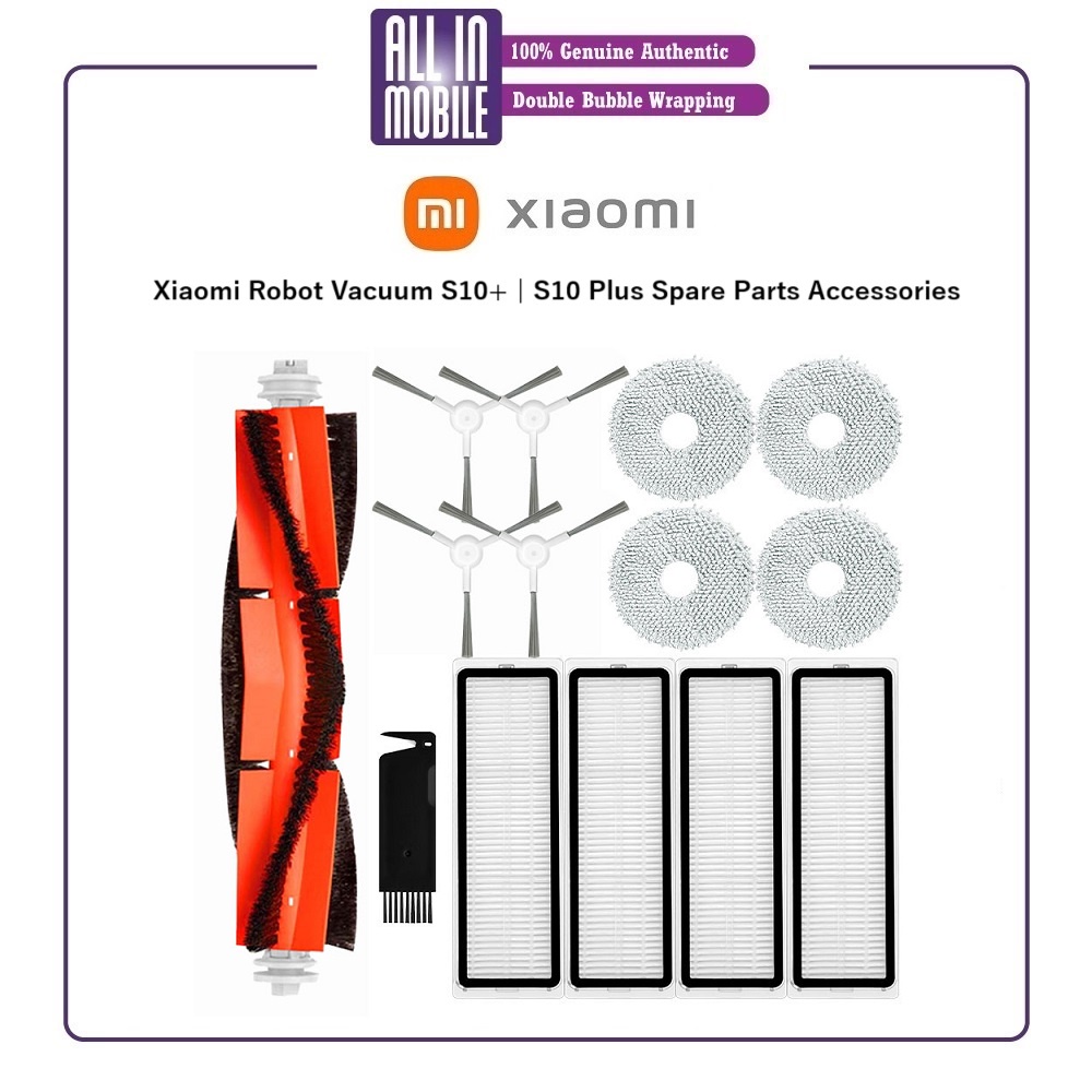 Mop Rag Cloths For Xiaomi Robot Vacuum S10+ / S10 Plus Robot Vacuums  Cleaner Spare Parts Main
