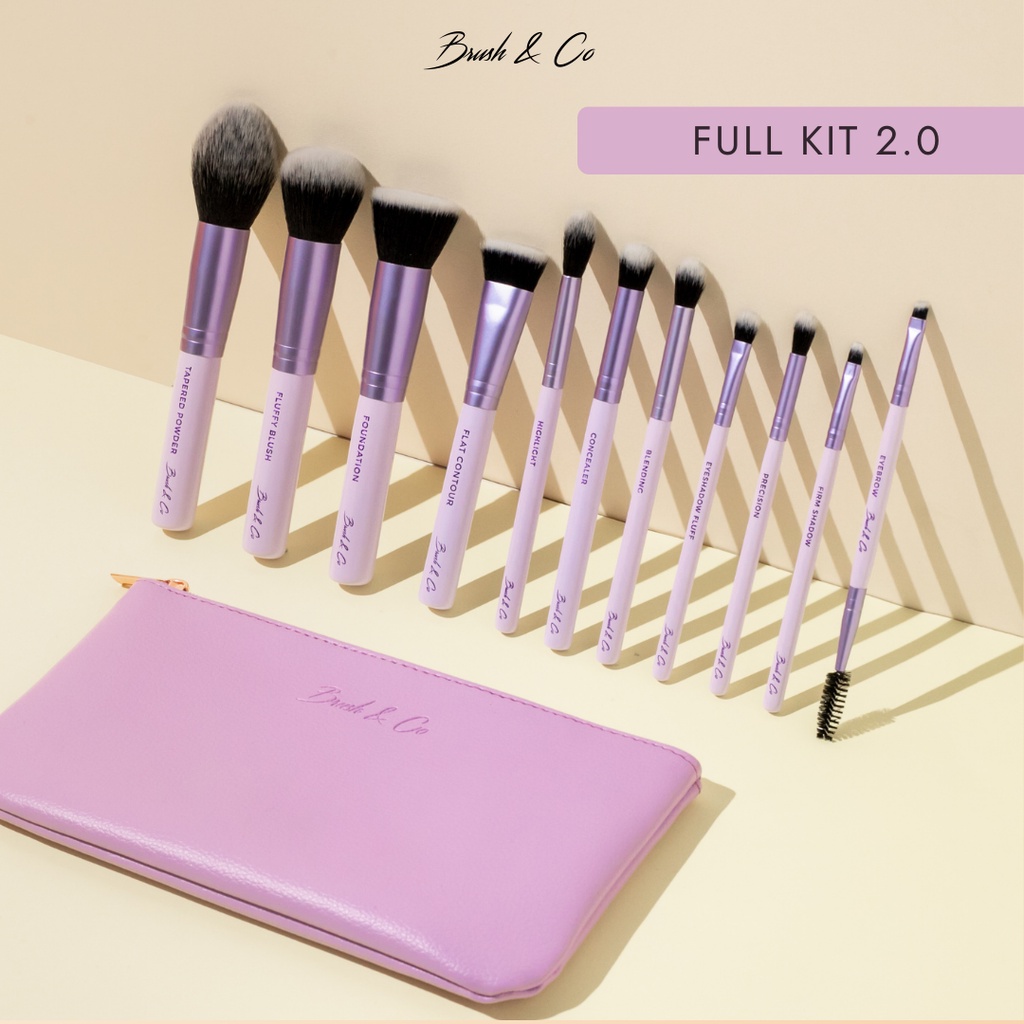 Lilac Luxe Flat Contour Brush