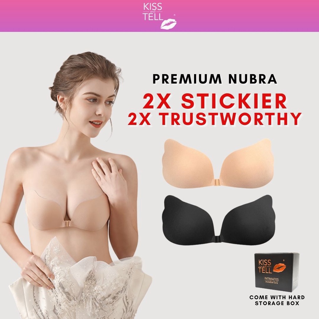 2 Pack Seamless Wing Bra in Black – Kiss & Tell Malaysia
