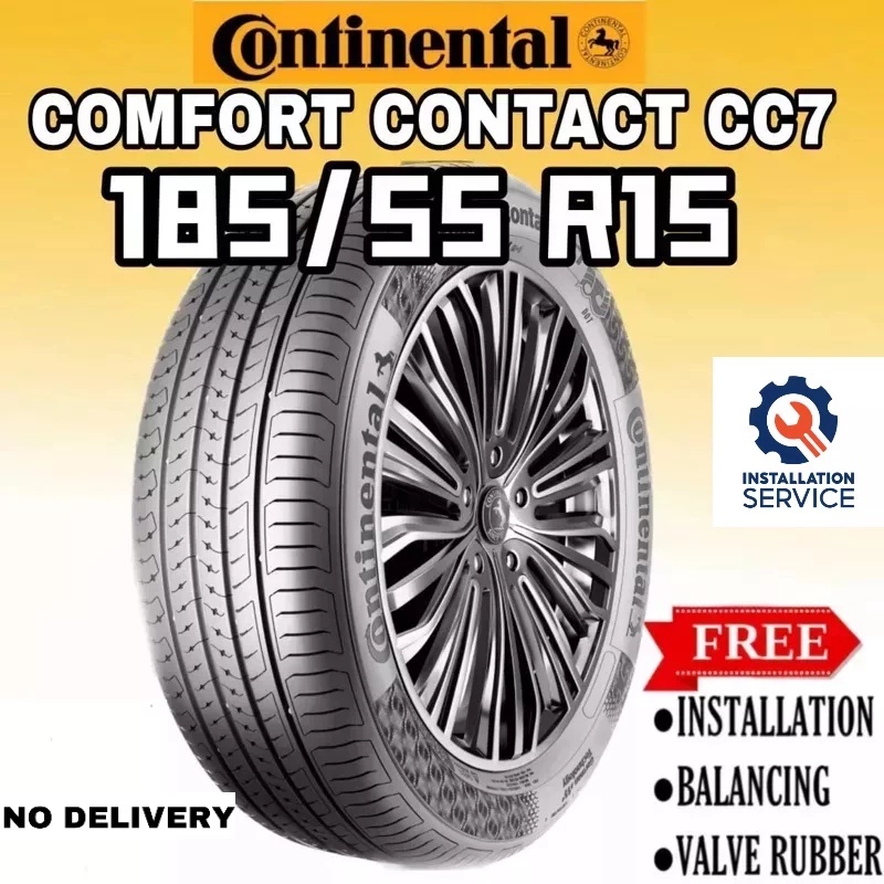 [Installation] Continental 185/55-15 COMFORT CONTACT CC7 (Year 2023)