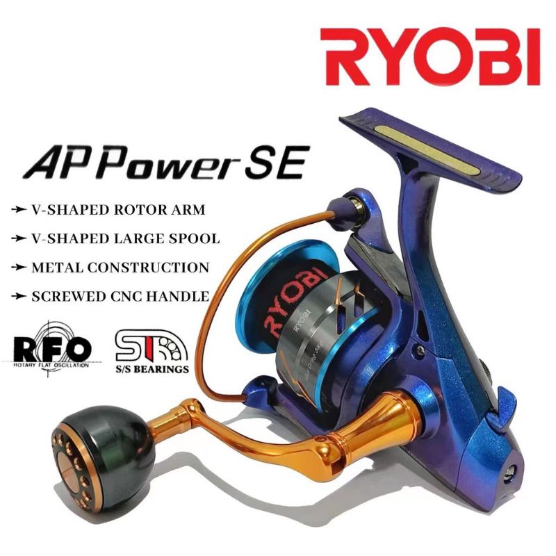 ORIGINAL RYOBI AP POWER SALTWATER SPECIAL EDITION SPINNING JIGGING