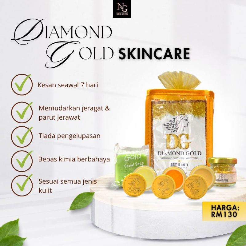 Diamond gold store skincare