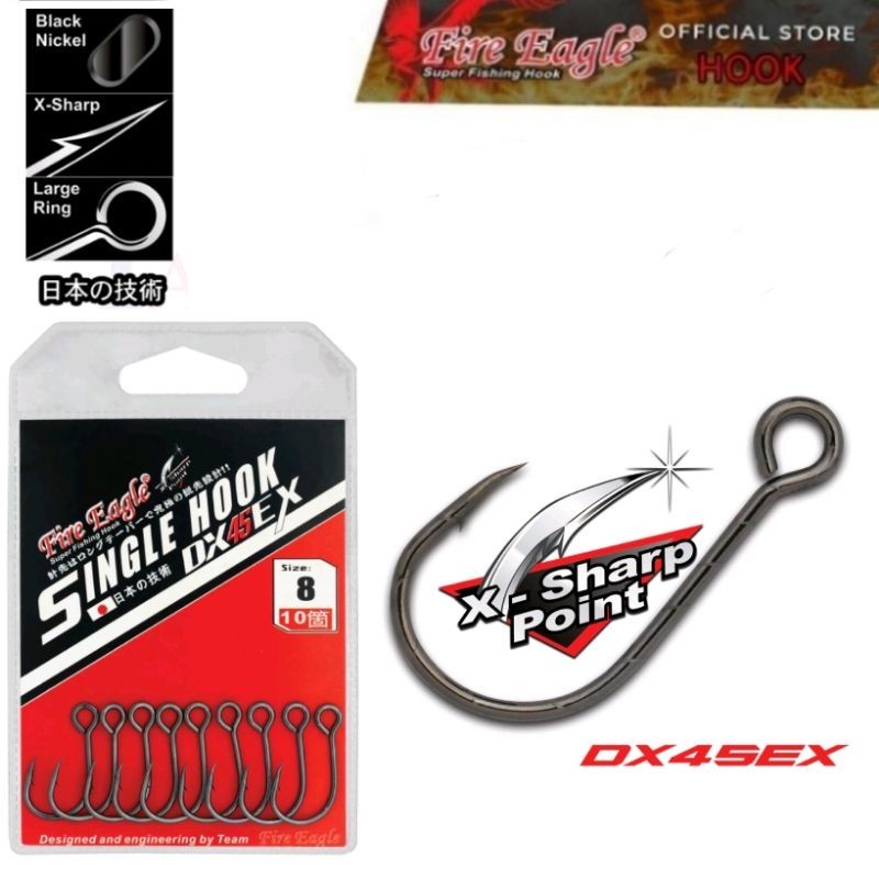 MATA KAIL SABIKI FIRE EAGLE 2233 SUPER STRONG X SHARP POINT APOLLO FISHING  RIGS MADE FROM HIGH QUALITY MATERIAL