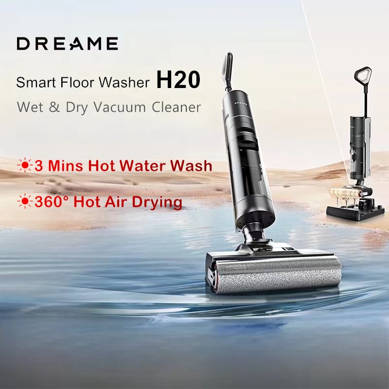 ORIGINAL Dream H12 Pro Smart Floor Washer | Hot Air Drying | 99.9%  Electrolyzed Water Sterilization | Wet & Dry Vacuum Cleaner