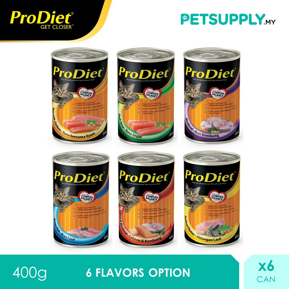 Prodiet wet outlet food