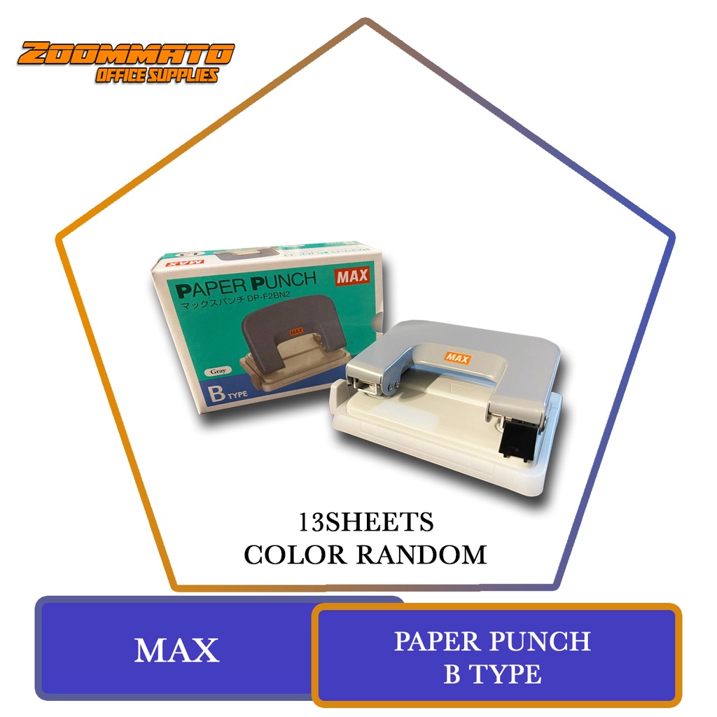 MAX DP-F2BN2 2 HOLE PUNCHER - U Trading & Supplies Sdn Bhd