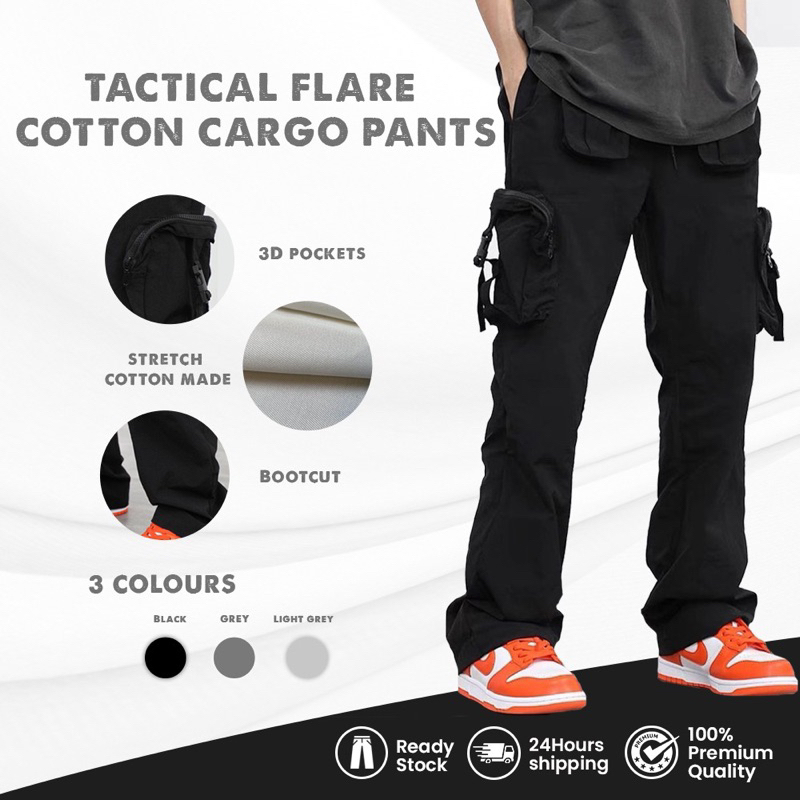 Utility Flare Zip Cargo Pants – DC Clothing