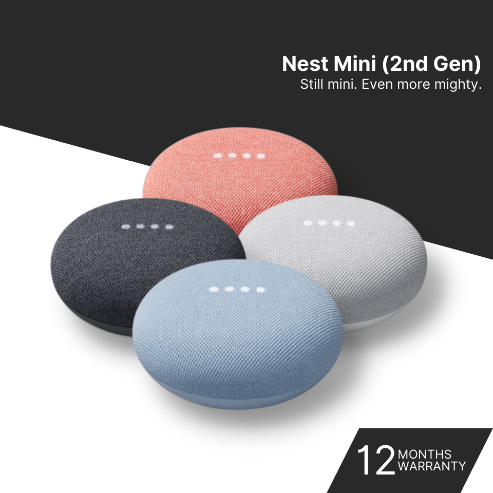 Google Nest Mini 2nd. Generation Smart Speaker w/ Google Assistant