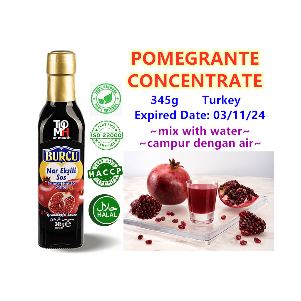 Pati delima pomogranate sauce sos pomegranate concentrate