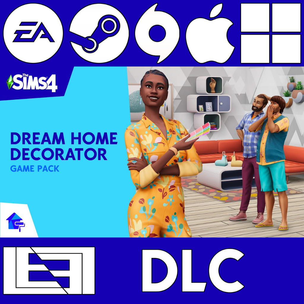 The Sims 4: Dream Home Decorator Game Pack [Mac/Win][Online][EA/Origin/Steam/Epic]  | Shopee Malaysia