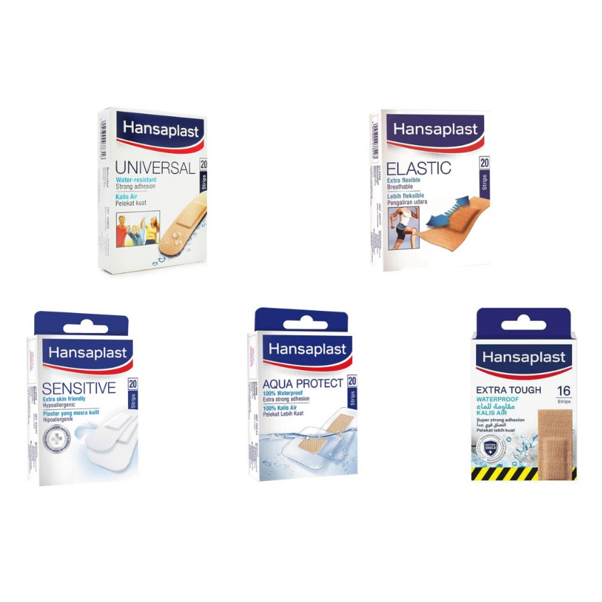 Hansaplast Aqua Protect Plasters - For Waterproof Wound Protection