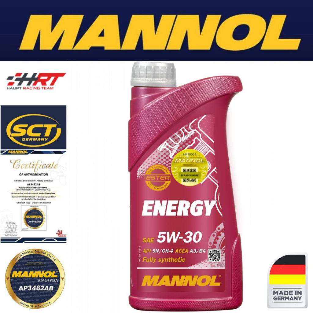 Motoröl MANNOL ENERGY 5W30 1l, MN7511-1