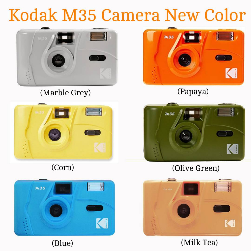 Ready Stock) Kodak M35 Reusable Film Camera