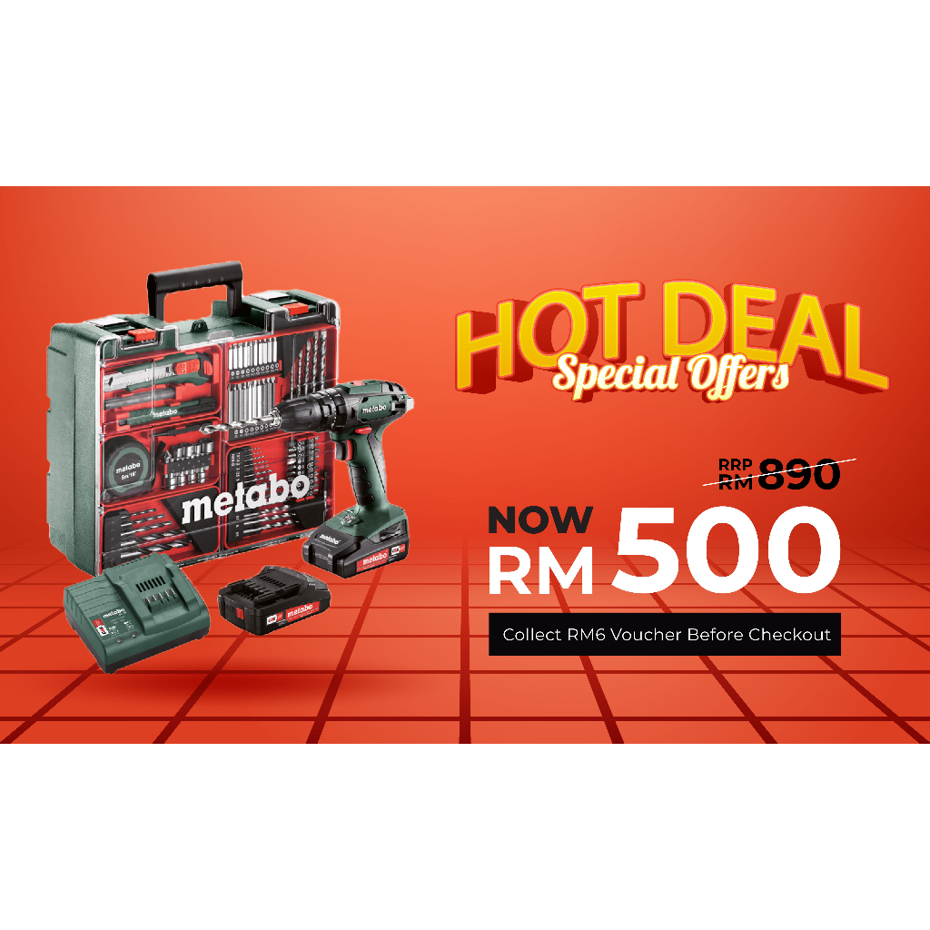 Metabo sb 18 discount set