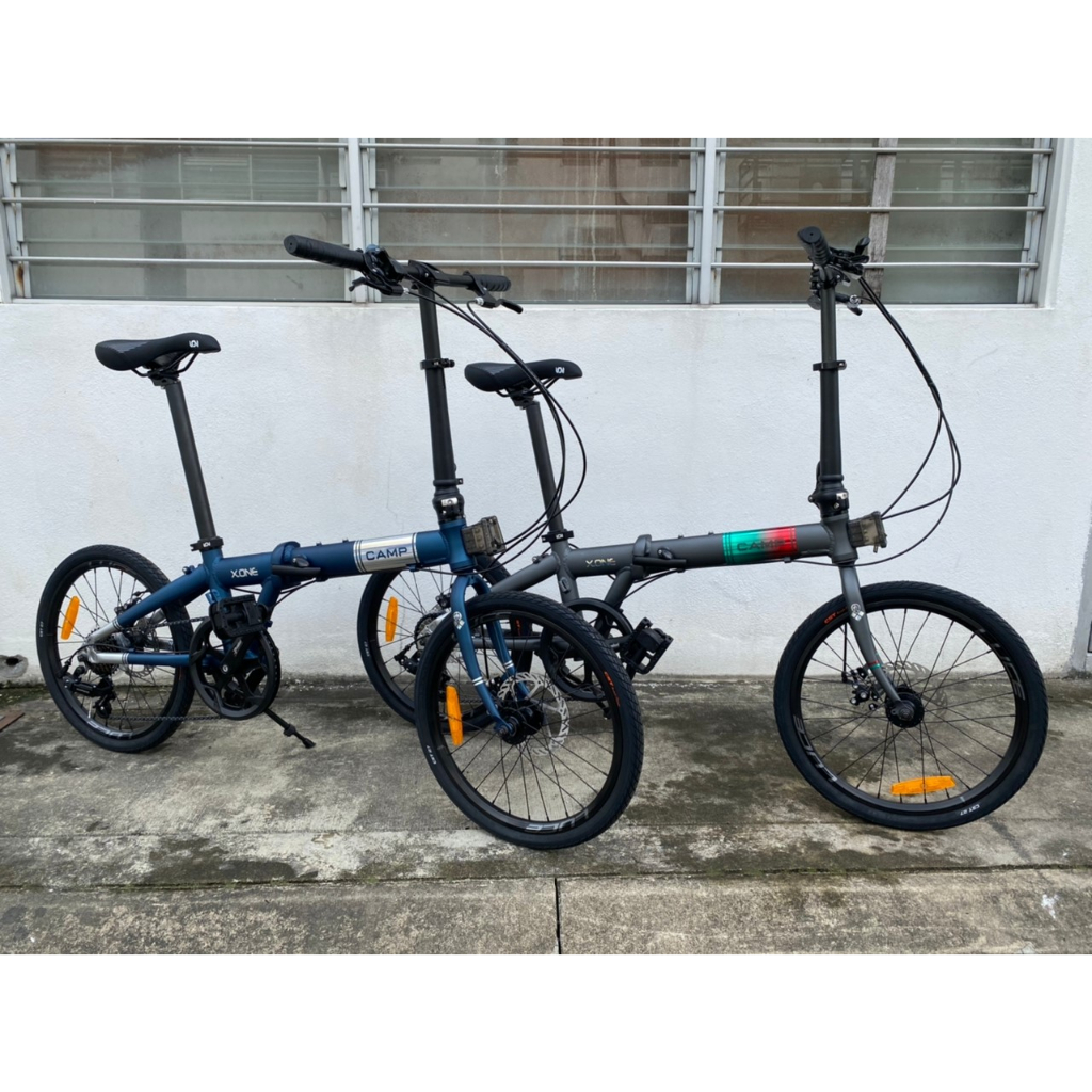 Camp x one folding sales bike