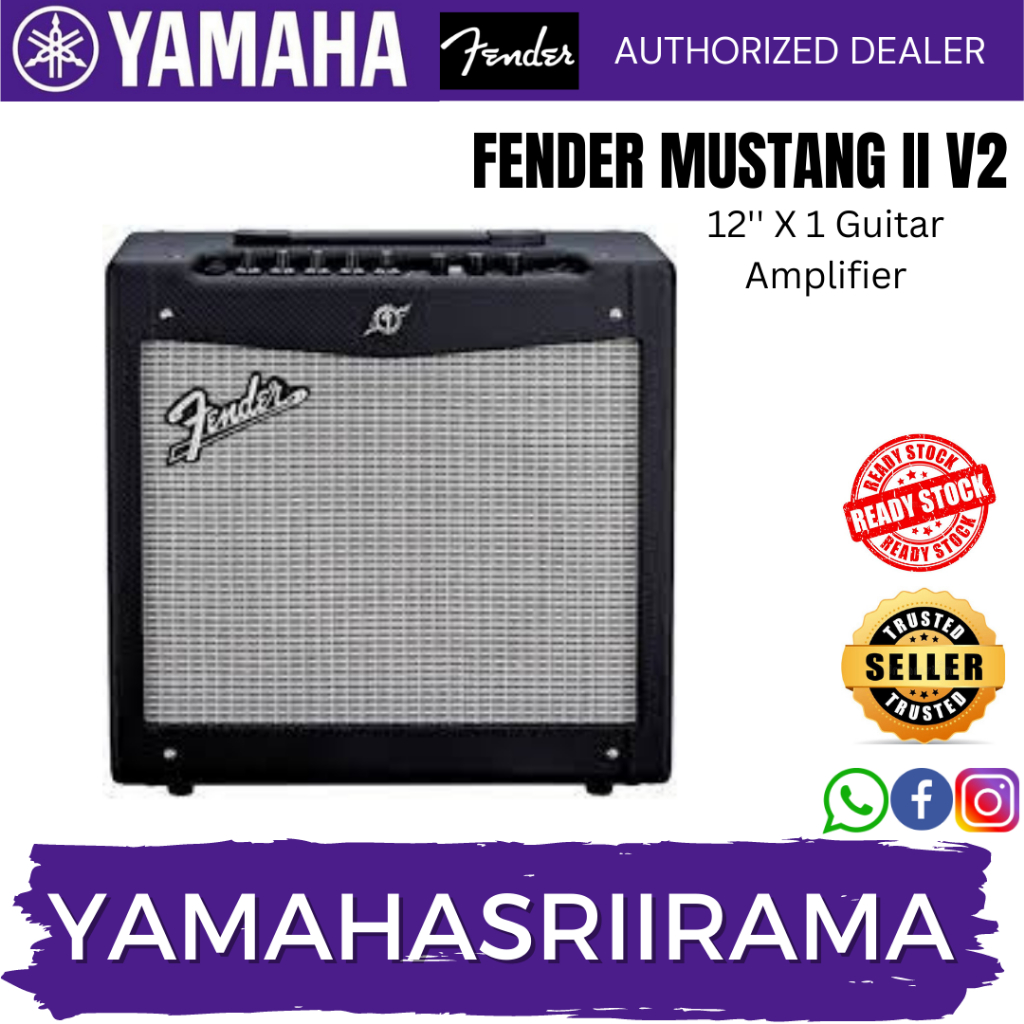 Fender mustang deals ii v2