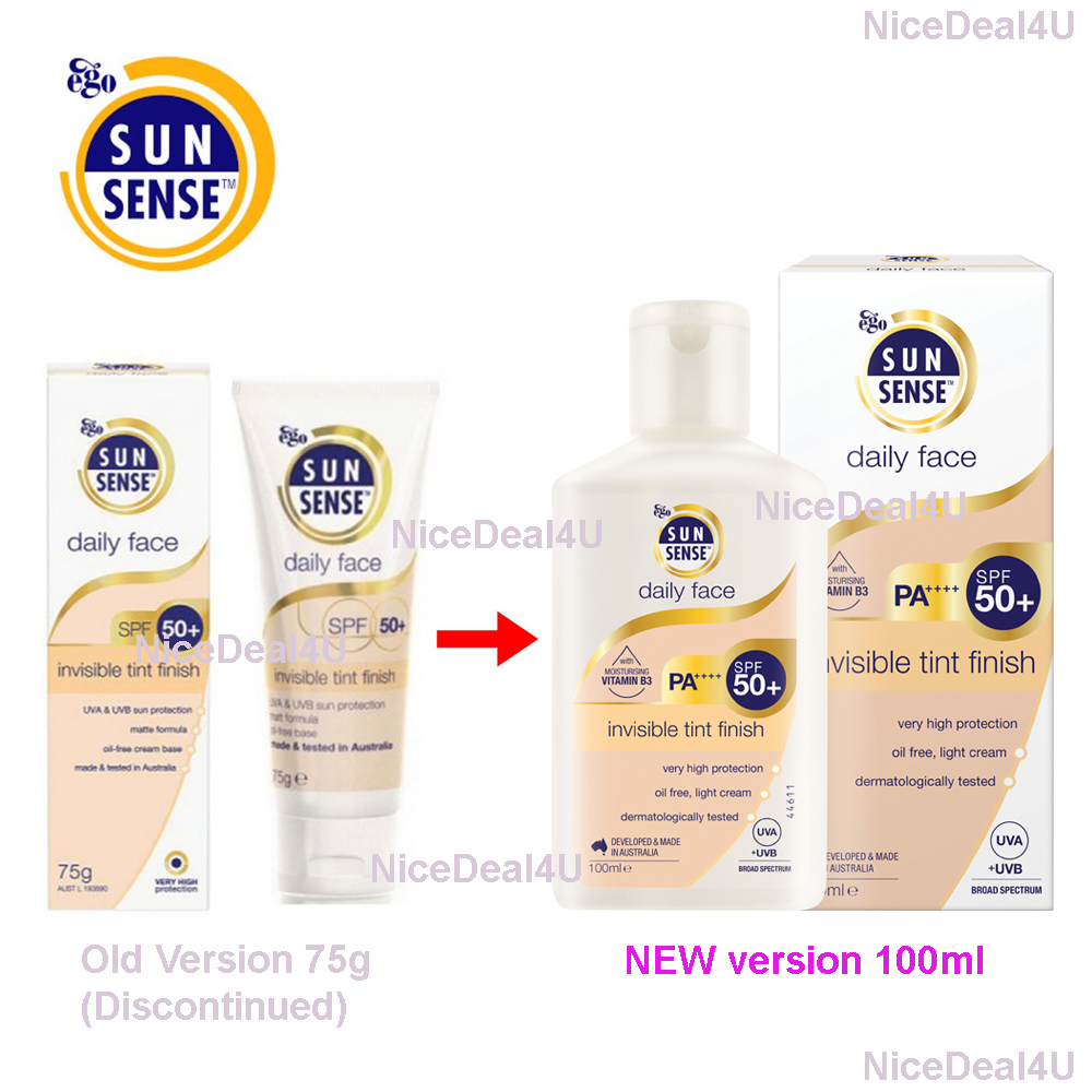 SunSense Daily Face SPF50 Invisible Tint Finish Sunscreen 43 OFF