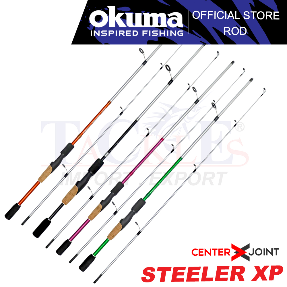 Okuma Steeler XP (5'6ft-6'6ft) Spinning Fishing Rod Freshwater