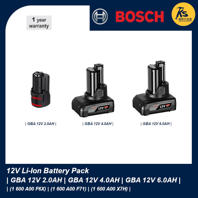 Bosch Professional Akku GBA 12V 6 Ah