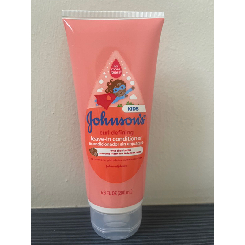 Johnson & johnson store leave in conditioner