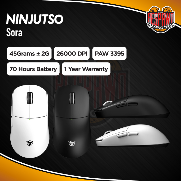 Ninjutso Sora Superlight Wireless Gaming Mouse | Shopee Malaysia