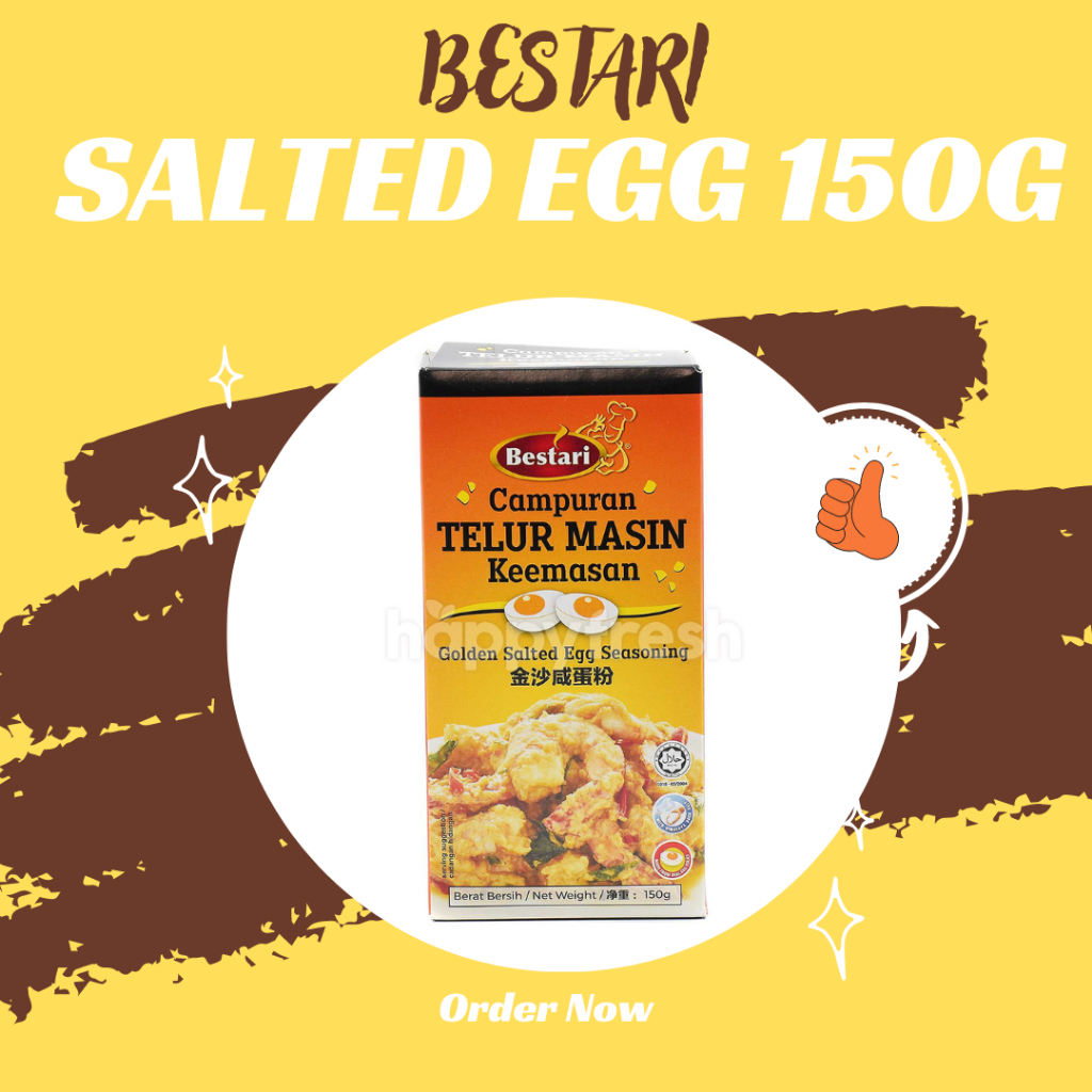 BESTARI Golden Salted Egg Seasoning 150g Halal for sale online