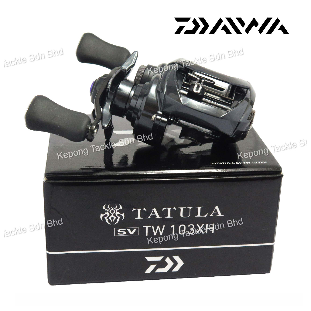 2020 DAIWA Fishing Reel TATULA SV TW 103 Left & Right Handle Baitcasting  Reel with 1 Year Local Warranty & Free Gift