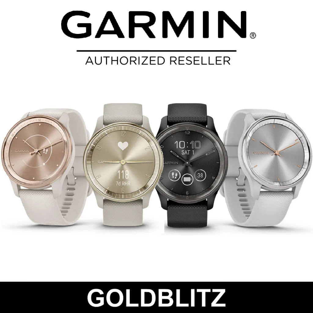 Garmin vivomove Trend Hybrid Fitness Smartwatch, Brand New