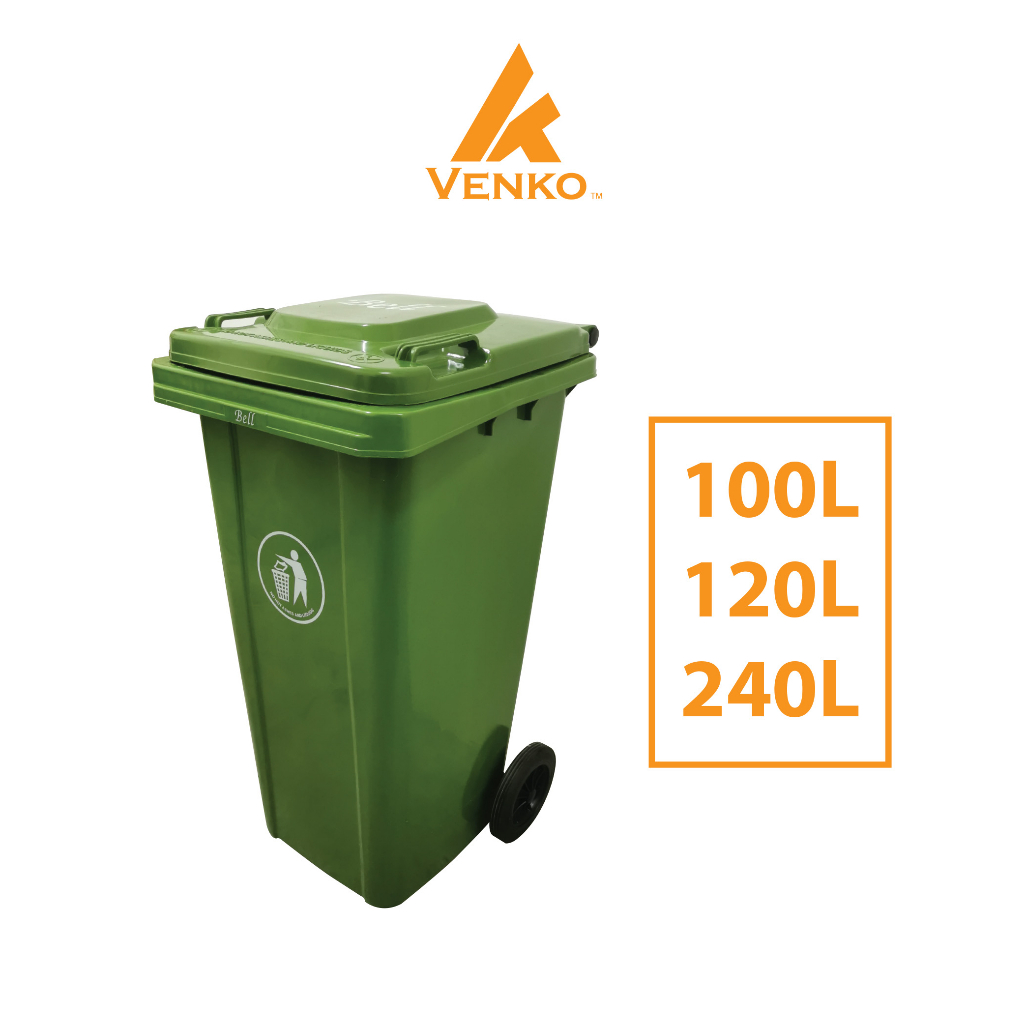 Green dustbin deals used for