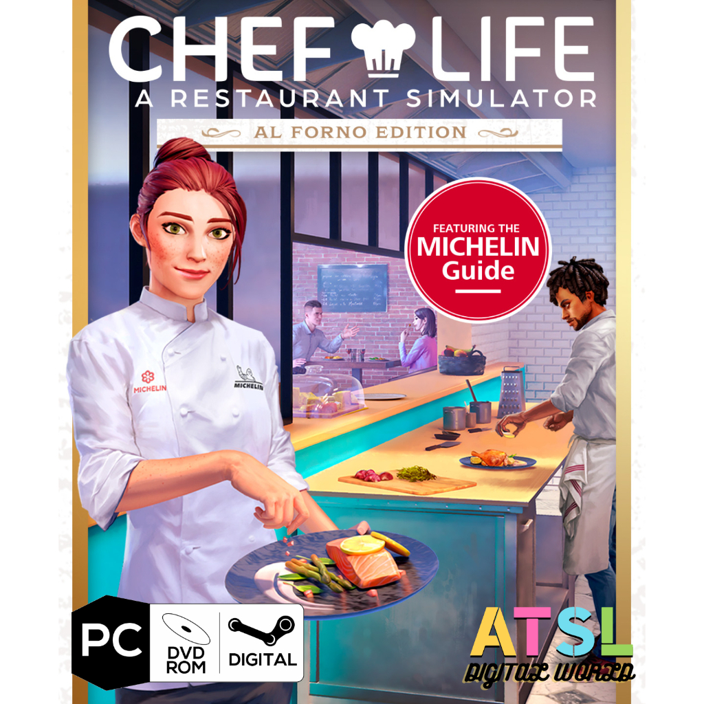 Original PC Game] Chef Life: A Restaurant Simulator - Al Forno Edition  (v31175 + New DLC: Tokyo Delight + ALL DLCs) | Shopee Malaysia