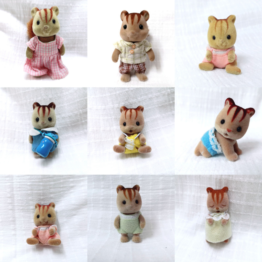 Calico critters cheap furbanks squirrel family