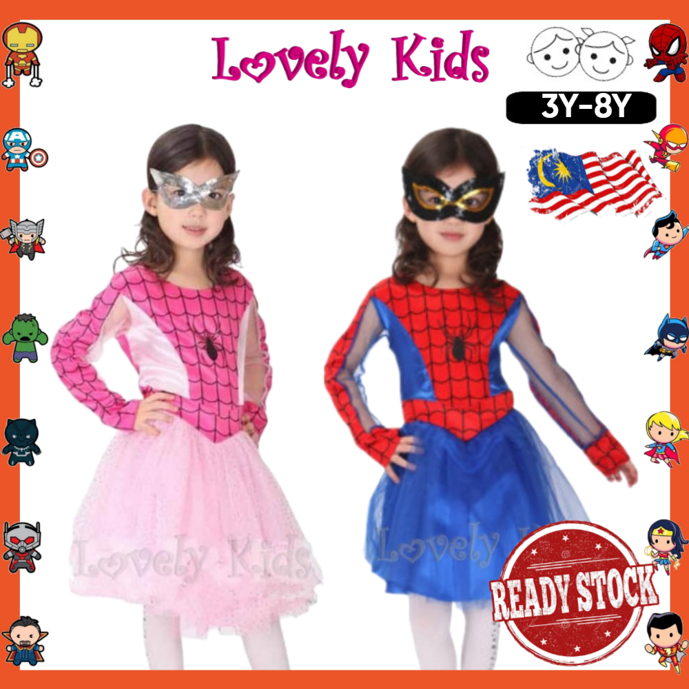 Pink Spider-Girl Costume for Toddlers & Kids
