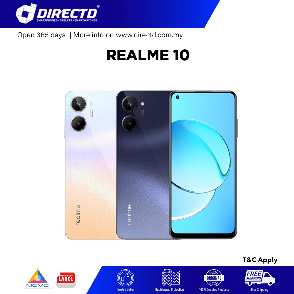Realme 10 4G (8GB+256GB) Price In Malaysia & Specs - KTS