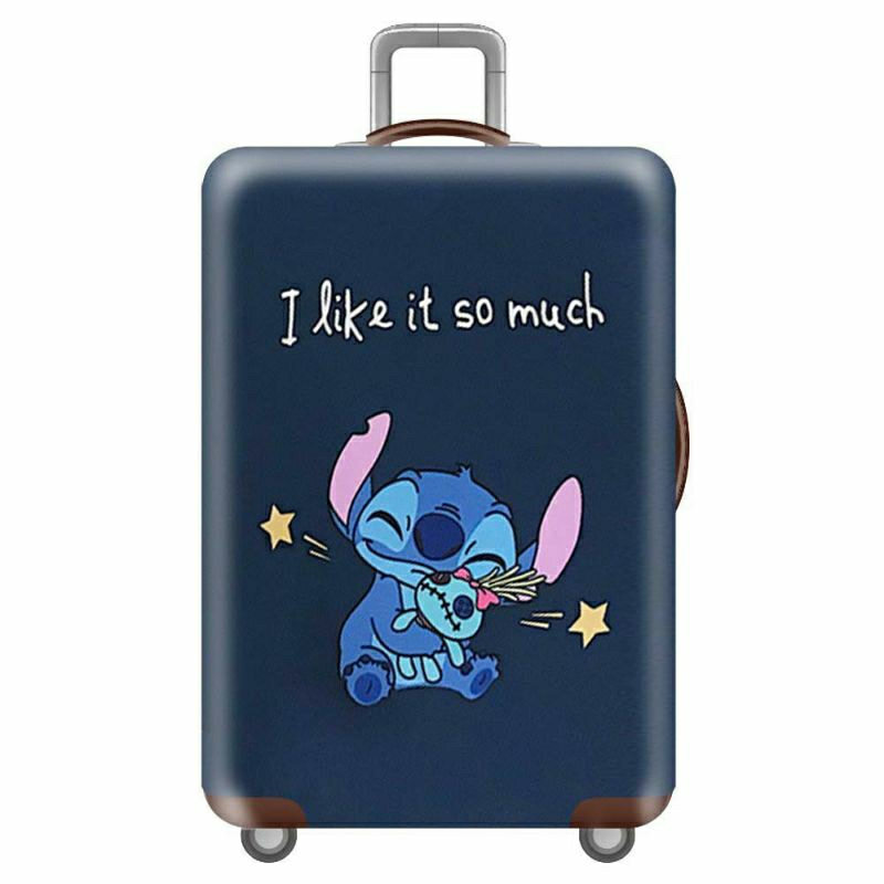 Lilo Stitch Luggage Cover Trave Trolley Suitcase Protector Dust-proof Bag  18-32