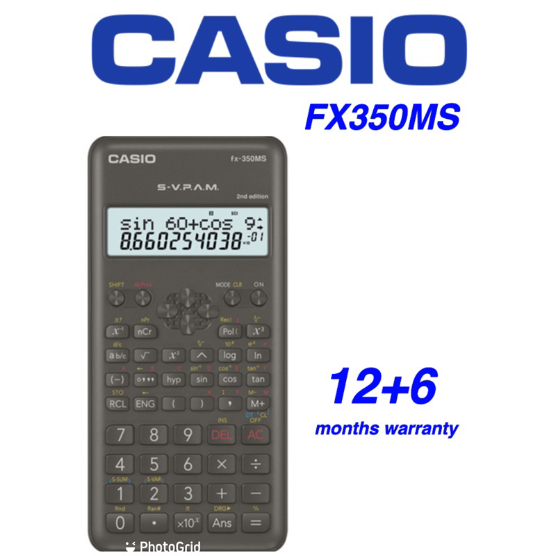 Fx 350ms outlet calculator