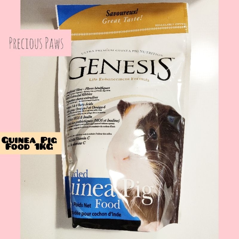 Genesis guinea outlet pig food