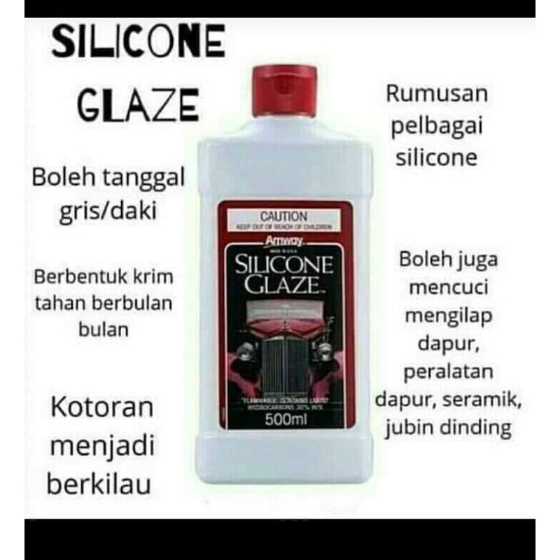 AMWAY SILICONE GLAZE Car Polish - 500ml