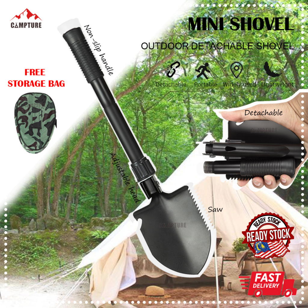 Outdoor products deals mini folding shovel