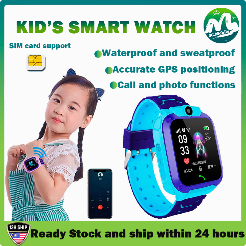 Children's smart watch online sim card