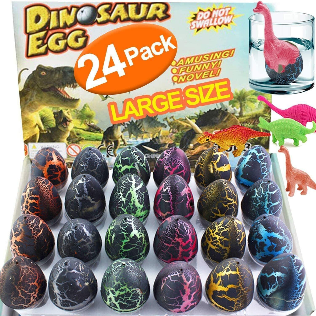 Large plastic best sale dinosaur eggs