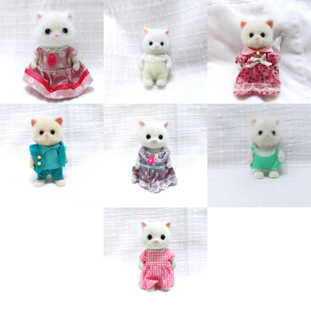 Sylvanian Families Persian Cat Family