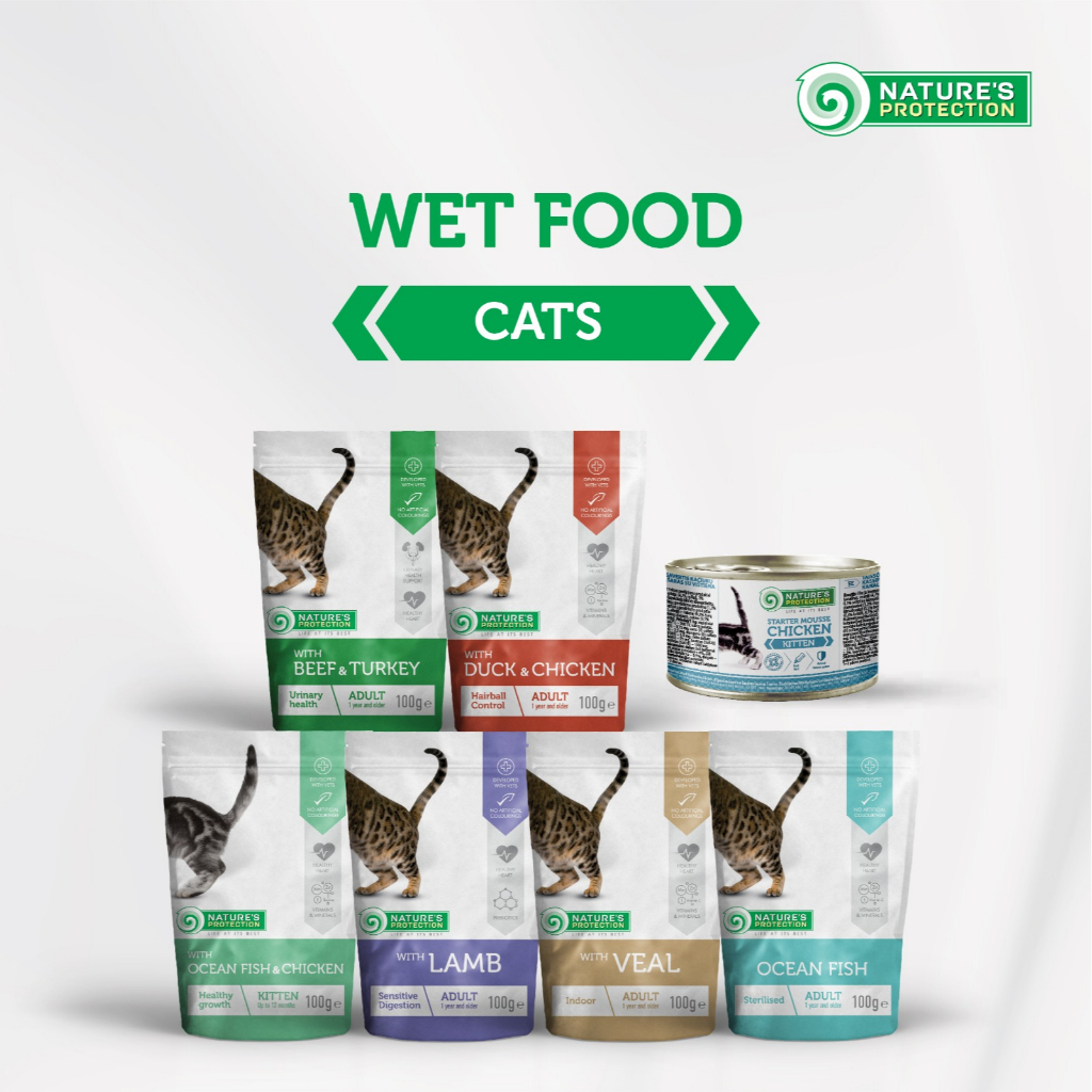 Nature protection cat store food