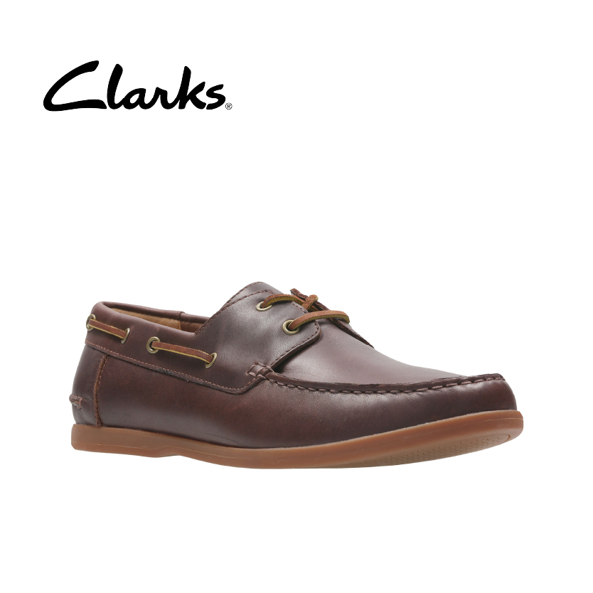 Clarks morven shop sail tan