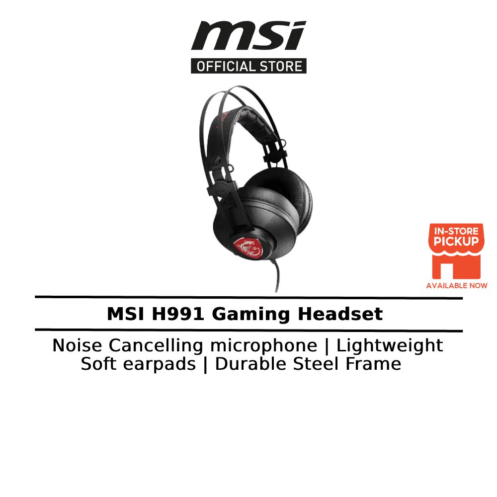 H991 gaming headset   msi