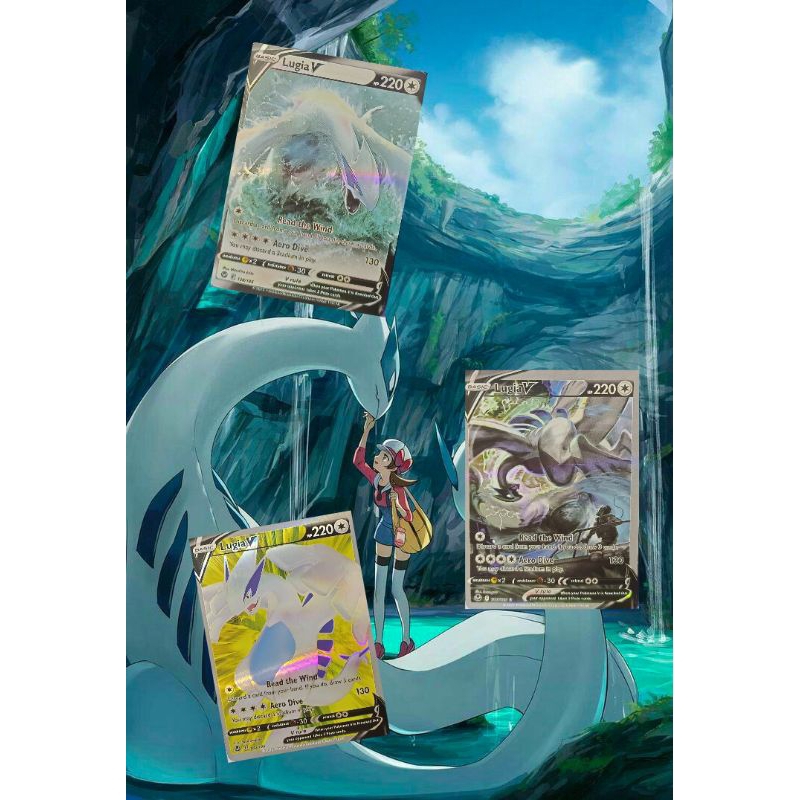 Lugia-V (186/195), Busca de Cards